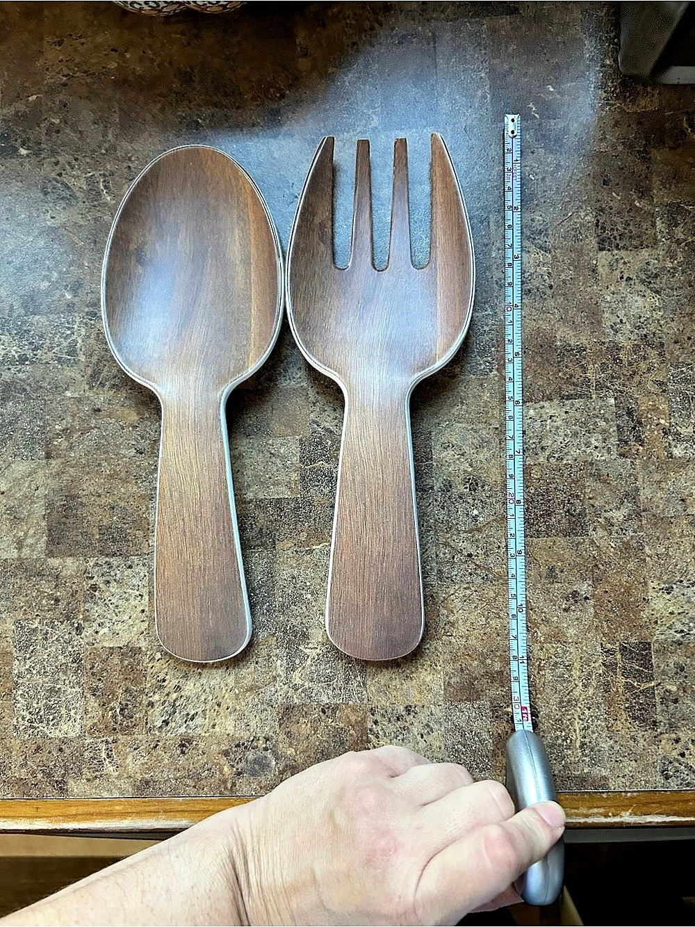 Salad serving set - Picture 3 of 4